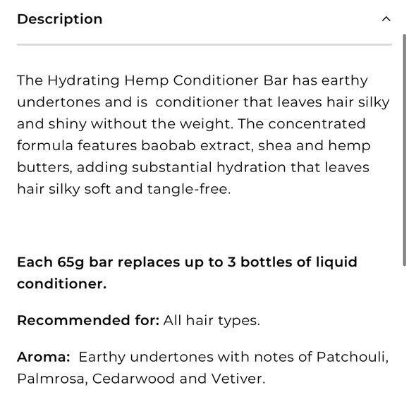 Hydrating Hemp Conditioner Bar - Picture 4 of 11